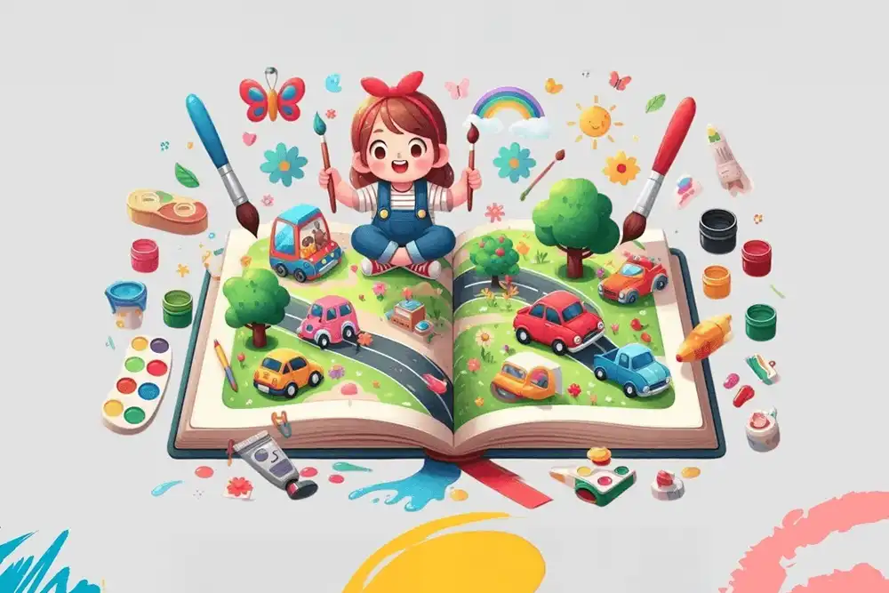 exposição Entre Livros e Pincéis